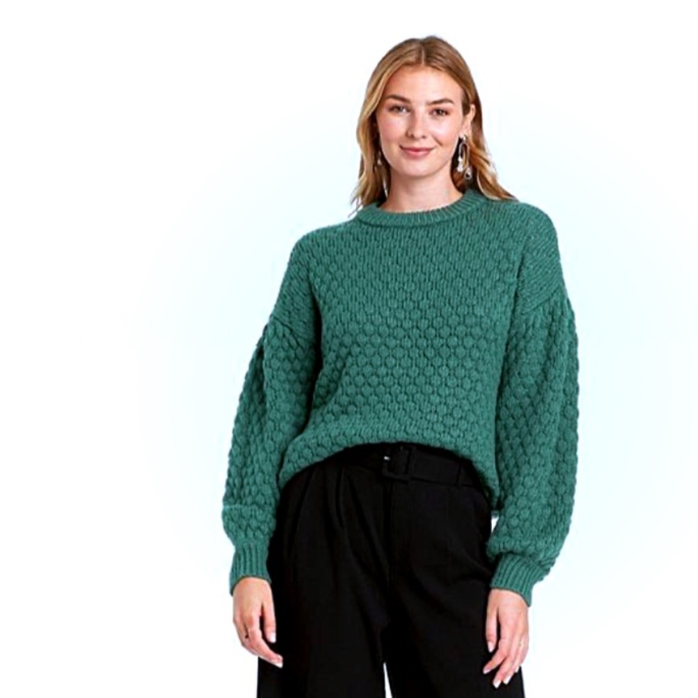 Target knit cropped sweater